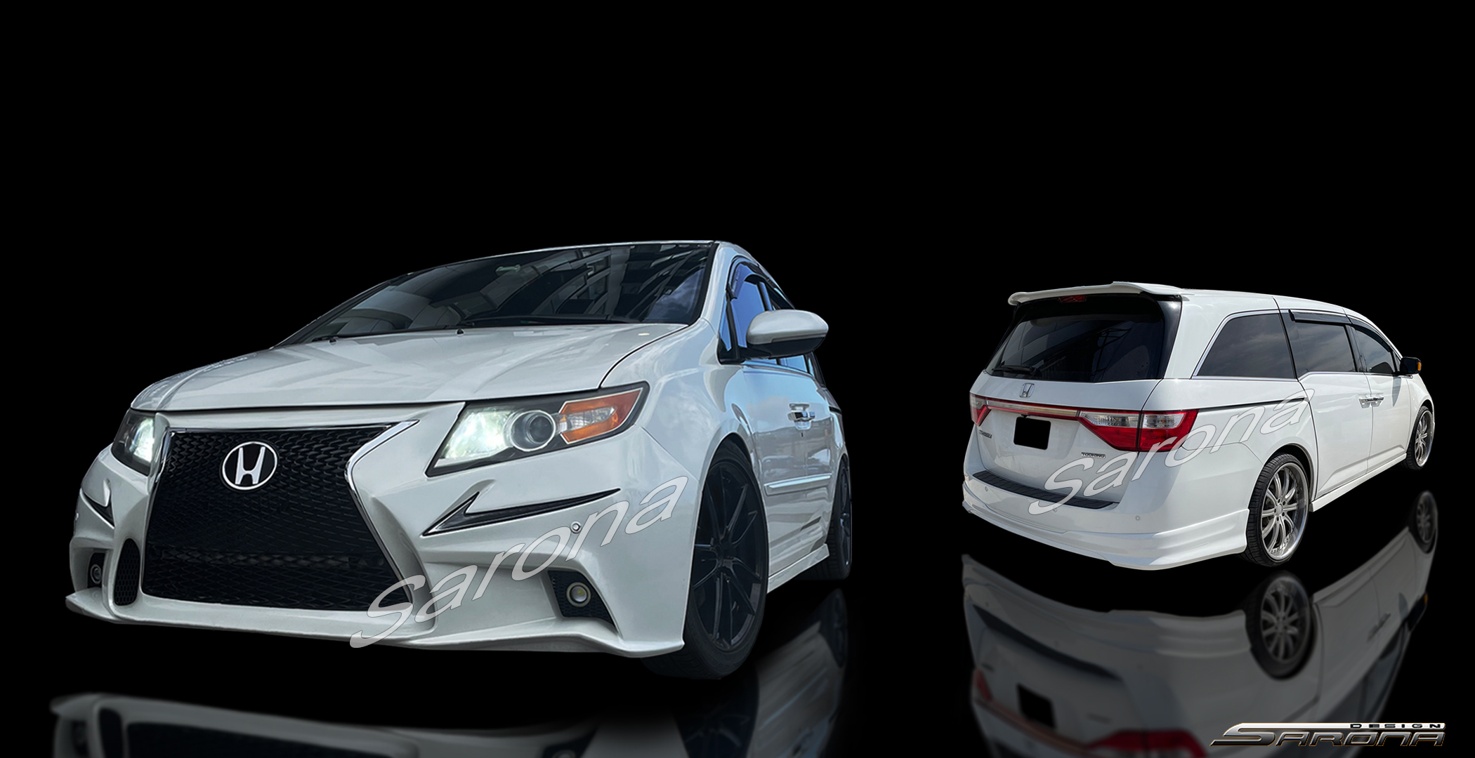 Custom Honda Odyssey  All Styles Body Kit (2011 - 2013) - Call for price (Part #HD-064-KT)